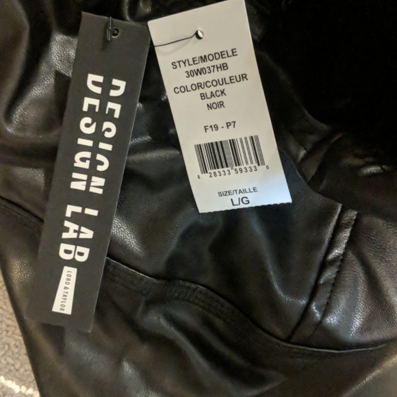 BNWT Design lab leather pants / jeggings - Picture 3 of 3